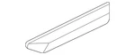 Genuine Volkswagen Trim Molding 11A-853-689-E-XJW. Fixed Price $40.88.