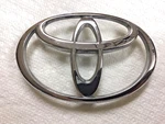 Toyota Chrome Rear Trunk Emblem 8185ABS Oem. Fixed Price $16.99.