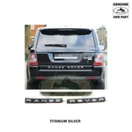 Land Rover Rear Door Tail Gate Decal Badge Titan Range Sport 10-11 Oem. Fixed Price $212.12.