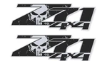 Z71 4X4 Decal Skull/punisher For Chevy Trucks Oem Dimensions New Set Of 2. Fixed Price $18.97.