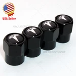Hex Shape For Tesla Logo Emblem Car Wheel Tire Air Valve Cap Stem Dust Cover. Fixed Price $8.99.