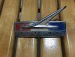 Ford Falcon Futura Circa 1964-65 Emblem "C5DB-16099-B" Has All The Pins. Fixed Price $13.50.